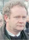  ??  ?? Martin McGuinness