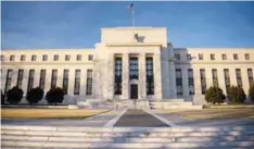  ??  ?? The Fed kept the benchmark interest rate unchanged in its first policy meeting since Trump took office, and said it still expects it will need only gradual rate increases.