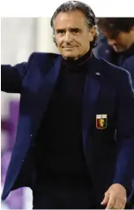  ?? LAPRESSE ?? Prandelli al Franchi lo scorso 26 maggio