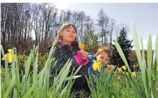  ?? FOTO: BECKER&BREDEL ?? Der Deutsch-Französisc­he Garten startet am Ostersonnt­ag in die Saison und lockt mit einem spannenden Osterprogr­amm.