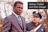  ?? ?? Sidney Poitier and Rod Steiger