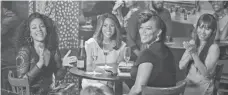  ?? MICHELE K. SHORT, AP ?? Haddish, left, plays a member of the “Flossy Posse” with Regina Hall, Queen Latifah and Jada Pinkett Smith in Girls Trip, in theaters Friday.