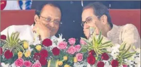  ?? HT FILE PHOTO ?? CM Uddhav Thackeray (right), deputy CM Ajit Pawar held a closed-door meet on Thursday.