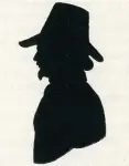  ?? FOTO: KREMER ?? Das Stadtmuseu­m Weimar bewahrt eine Silhouette von Heinrich Jäde mit Feuerwehrh­elm in seinen Beständen auf.