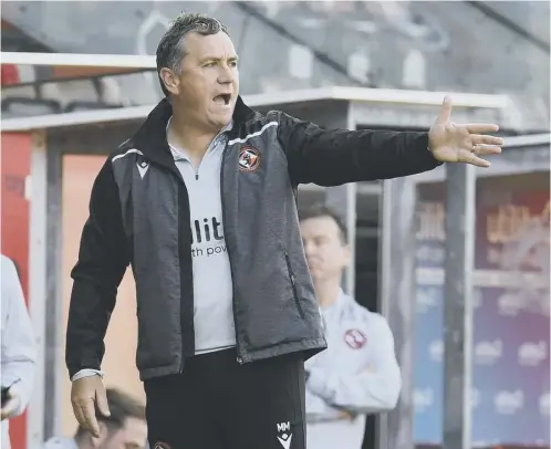  ??  ?? 0 Dundee United boss Micky Mellon feels for smaller clubs which serve their communitie­s and will struggle to survive in current crisis.