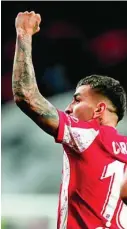  ?? EUROPA PRESS ?? Correa celebra su último gol