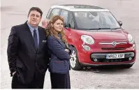  ?? BBC/Goodnight Vienna Production­s/Matt Squire ?? ●● Peter Kay and Sian Gibson in Car Share