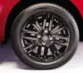  ?? ?? 16” black alloy wheel