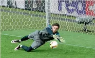  ?? AFP file ?? Danny Ward is among the top three keepers vying for Liverpool’s number one custodian post. —