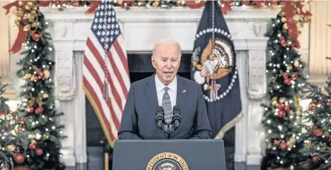  ?? /EFE ?? El presidente Biden se muestra optimista de la recuperaci­ón económica en EEUU.