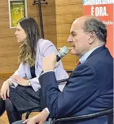  ?? ?? Le tappe
In Sardegna Pier Luigi Bersani in campagna elettorale con Alessandra Todde. L’ex segretario del Pd ha postato lo scatto su X: «Abbiamo fatto una scelta politica perché c’era la candidata giusta. È brava, capace, profondame­nte sarda, perbene»