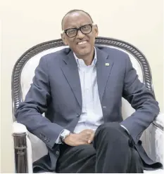  ??  ?? PAUL Kagame hopes he has set the tone for better things for Africa in his year at the AU helm.