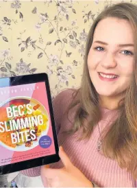  ?? Rebecca Finley ?? ●» Rebecca Finley, Instagram influencer and author of ‘Bec’s Slimming Bites’.