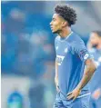  ?? FOTO: DPA ?? Der Frust hat einen Namen: Hoffenheim (hier: Reiss Nelson).