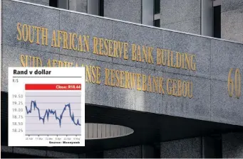  ?? ?? THE South African Reserve Bank has released a report on the investigat­ion of the effect of the NSFR on South African banks’ lending. | ARMAND HOUGH Independen­t Newspapers.