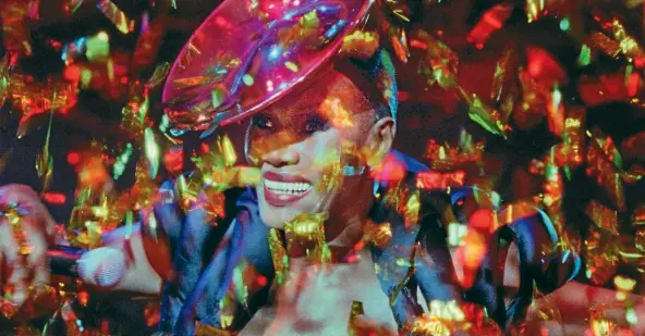  ??  ?? Grace Jones: Bloodlight and Bami looks at the multi-coloured, many faceted life of the pop-culture icon.