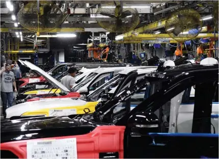  ?? AP FILE PHOTO ?? Photo shows the Kentucky Truck Plant in Louisville.