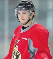  ?? WAYNE CUDDINGTON ?? Senators prospect Jake Gaudet, 21, is headed off to his first year at the University of Massachuse­tts-Amherst.