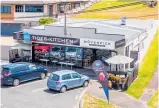  ??  ?? The Real Food Kitchen at Orewa; the Black Rice (top right) at Albany; and the Tides and Movenpick outlets at Torbay.