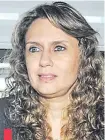  ??  ?? Rocío Vallejo, líder de la bancada del Partido Patria Querida (PPQ). Cuestiona que la imputación nació mal.