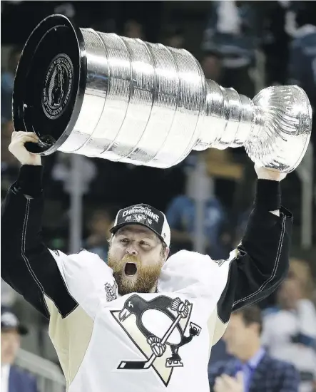  ?? CHRISTIAN PETERSEN/GETTY IMAGES ?? Acquiring Phil Kessel was part of the overhaul Penguins GM Jim Rutherford orchestrat­ed to get the team steered in the right direction for their run at the 2016 Stanley Cup. It worked.