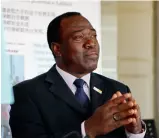  ??  ?? Dr. Babatunde Ahonsi, UNFPA Representa­tive in China.