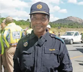  ?? ?? The provincial police commission­er, Lieutenant General Semakaleng Manamela. > Photo: Archives