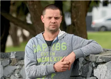  ?? PHOTO: FAIRFAX NZ ?? Regan Ingley says he had police guns aimed at him when he was mistaken for fugitive Joshua Kite.