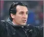  ?? REUTERS ?? Unai Emery