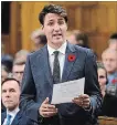  ?? SEAN KILPATRICK THE CANADIAN PRESS ?? Justin Trudeau will apologize for Canada turning away the St. Louis.