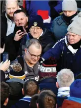  ?? GETTY ?? Marcelo Bielsa, 64 anni, idolo dei tifosi del Leeds