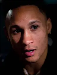  ??  ?? OPEN YOUR MIND: Prograis is one of a kind in the boxing world