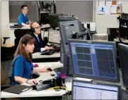  ??  ?? Emory’s eICU at Saint Joseph’s Hospital assures round-the-clock care. (Photo by Jack Kearse)