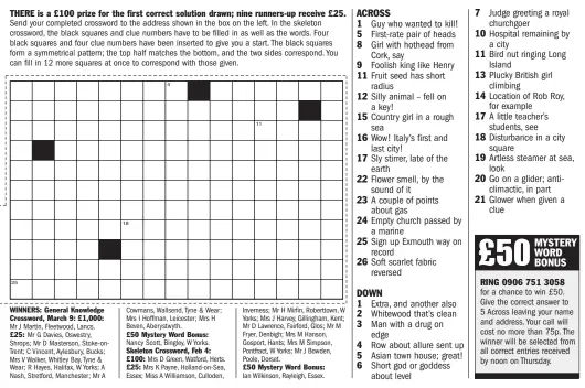 Disturbance crossword clue