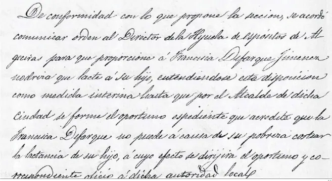  ?? E.S. ?? Orden para el director de la Hijuela de Algeciras (1869).