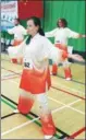  ?? CHINA NEWS SERVICE ?? A group of people practiceex­ercise at the third European Health Qigong Games held in London in late August.