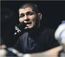  ?? Zuffa ?? Khabib Nurmagomed­ov is expected to meet UFC president Dana White in the US after the ongoing Fight Island