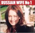  ??  ?? RUSSIAN WIFE No 1 BETRAYED: Lidia Gouniakova, left, and Tatiana Smurova with Bolton