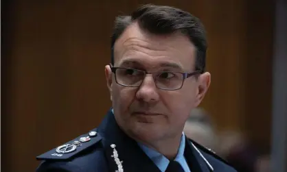  ?? Photograph: Mike Bowers/The Guardian ?? The AFP commission­er Reece Kershaw believes decriminal­ising drug use will not stop organised crime.