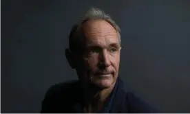  ??  ?? World Wide Web founder Tim Berners-Lee. Photograph: Simon Dawson/Reuters