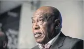  ??  ?? ‘Bigger scheme’: Tokyo Sexwale says the report will be part of a judicial probe
