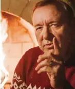  ??  ?? Fireside message: Kevin Spacey