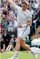 ??  ?? Champion: Andy Murray last year