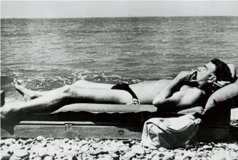  ??  ?? Below Guy Burgess by the Black Sea, 1962