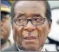  ?? REUTERS ?? Robert Mugabe