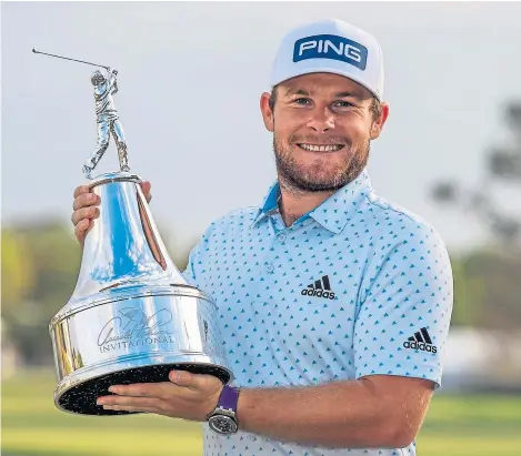  ?? Picture: Shuttersto­ck. ?? Tyrrell Hatton kept his emotions in check to land the Arnold Palmer Invitation­al.