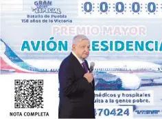  ??  ?? NOTA COMPLETA
Dudas. Esta semana el Presidente anunció que el avión presidenci­al sería sorteado, sobre ese tema hizo algunas declaracio­nes falsas.