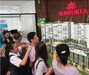 ??  ?? Positive outlook: Sunsuria is upbeat about the property market and will be lining up more projects in the forthcomin­g quarters.