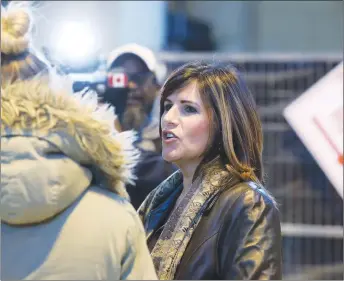  ?? CP PHOTO ?? Enza Davies is seen at Union Station in Toronto. Davies was advocating for the transfer to Canada of her brother-in-law William Russell (Russ) Davies, who has spent 31 years in prison in Florida for murder.