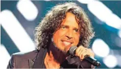  ??  ?? In this Sept 5, 2008, file photo, musician Chris Cornell performs on stage during Conde Nast's Fashion Rocks show in New York.